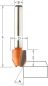 Preview: CMT HW-Besäum- & Fasefräser; 12x12,7/44,5x6mm, z2 ; Winkel 0°-22°, 1 VPE = 1 Stck
