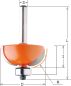 Preview: CMT HW-Hohlkehlfräser mit Anlaufring; 38,1x15,5/64,0x12mm, z2 ; r12,7mm, 1 VPE = 1 Stck