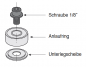 Preview: CMT Delrin-Anlaufring; 12,7x4,76mm; 5mm Dicke; 1 VPE = 1 Stück