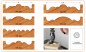 Preview: CMT HW-Rosettenbohrer; 54x73,5x9,5mm, z2 rechts; 1 VPE = 1 Stck