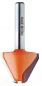 Preview: CMT HW-Schriftschaftfräser 60°; 28x19/63,5x12mm, z2 ; 1 VPE = 1 Stck