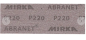 Preview: Mirka Abranet-Grip Streifen Gitternetz 70 x 198mm; P400; VPE 50 Stck/Pck