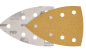 Preview: Mirka Gold Delta-Scheiben Ø 152mm 7-fach gelocht, 120, VPE: 50 Stck/Pck