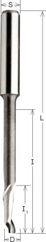 CMT HS-Nutschaftfräser für Aluminium; 6x16(45)/90x8mm, z1 rechts; 1 VPE = 1 Stck