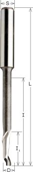 CMT HS-Nutschaftfräser für Aluminium; 8x14(55)/80x8mm, z1 rechts; 1 VPE = 1 Stck
