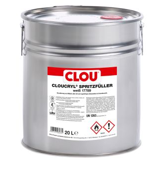 AKTION - CLOU Cloucryl Spritzfüller weiß, 20,0 l  (nur in D lieferbar)