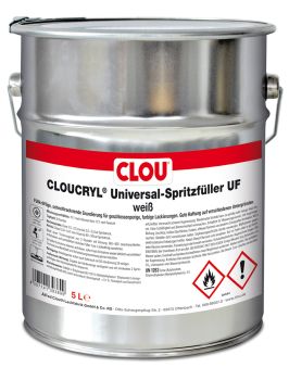 AKTION - CLOU Cloucryl Universal-Spritzfüller UF weiß, 5,0 l  (nur in D lieferbar)