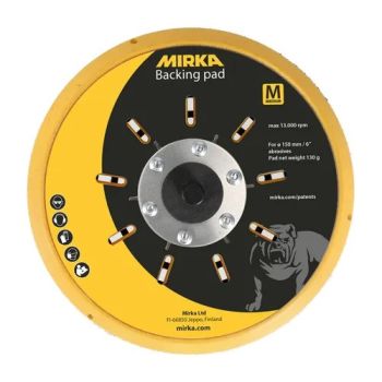 MIRKA Schleifteller Multifit (MF) Ø150mm; Multihole; 5/16" Gewinde;  Medium; 1 VPE = 1 Stück