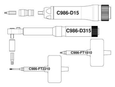 AIGNER Drehgriffmomentschlüssel 2,2 Nm für Konstantin, Konstantin Mini, Konstantin PRO; 1 VPE = 1 Stück