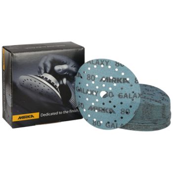 MIRKA Galaxy - Scheiben Ø150 mm, P80, GRIP, Multifit, 1 VPE = 50 Stück