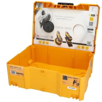 MIRKA DEOS II Elektro Schwingschleifer im Case, 383CV 70x198mm 3,0 Hub, 1 VPE = 1 Stück (nur in D lieferbar)
