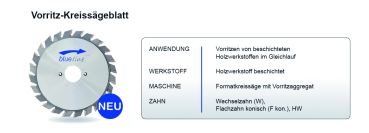 Preview: HW-Vorritz-Kreissägeblatt zweiteilig 180X2,8-3,8/4,40X50 z18+18 W - ALTENDORF Rapido Plus
