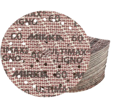 Preview: MIRKA Ultimax Ligno, Schleifscheiben Ø150mm, Multifit, K60, 1 VPE = 50 Stück