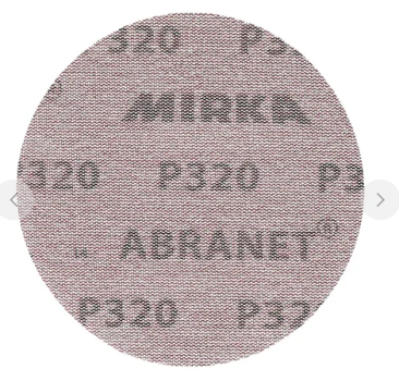 Mirka Abranet Schleifscheiben Ø125 mm P150 Gitternetz; VPE: 50 Stck/Pck