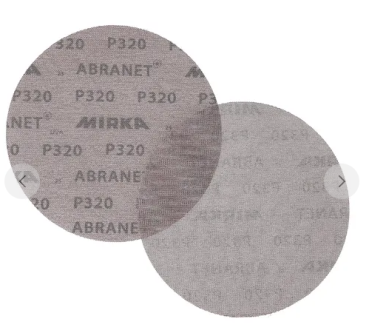 Mirka Abranet Schleifscheiben Ø 200 mm Gitternetz; P240; VPE: 50 Stck/Pck