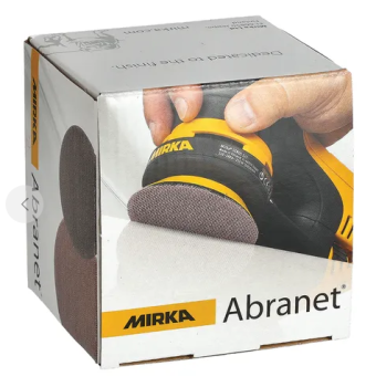 Mirka Abranet Schleifscheiben Ø 77 mm P320 Gitternetz; VPE: 50 Stck/Pck