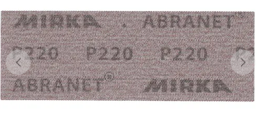 Mirka Abranet-Grip Streifen Gitternetz 70 x 198mm; P400; VPE 50 Stck/Pck