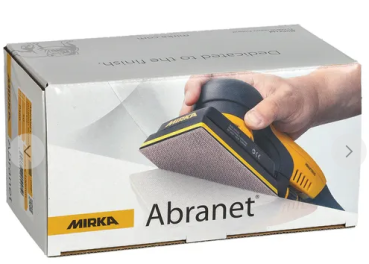 Mirka Abranet-Grip Streifen Gitternetz 75 x 100 mm; P240; VPE: 50 Stck/Pck