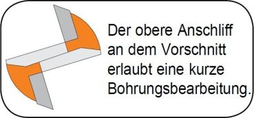 Preview: CMT HW-Nutfräser; 19x20/57,2x8mm, z2 rechts; 1 VPE = 1 Stck