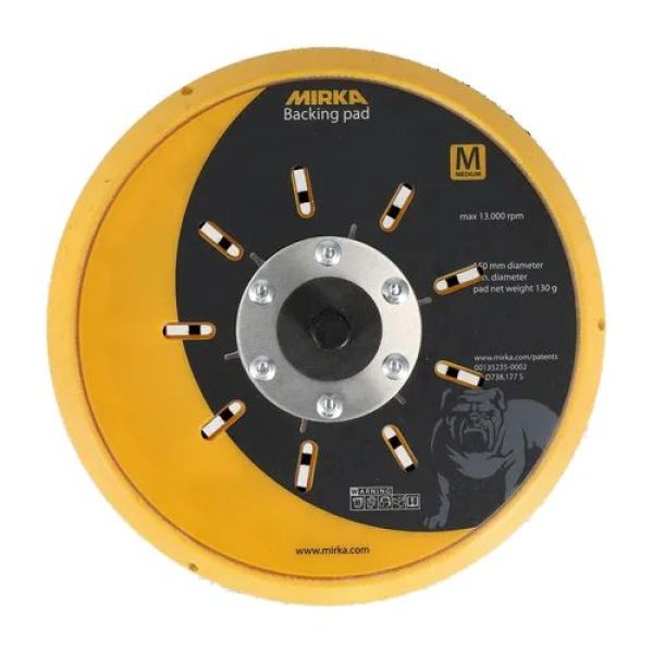 MIRKA Schleifteller Multifit (MF) Ø150mm; Multihole; 5/16" Gewinde;  Medium; 1 VPE = 1 Stück