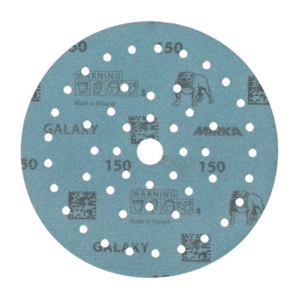MIRKA Galaxy - Scheiben Ø150 mm, P150, GRIP, Multifit, 1 VPE = 50 Stück