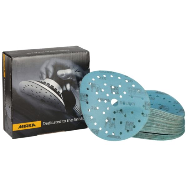 MIRKA Galaxy - Scheiben Ø150 mm, P220, GRIP, Multifit, 1 VPE = 50 Stück