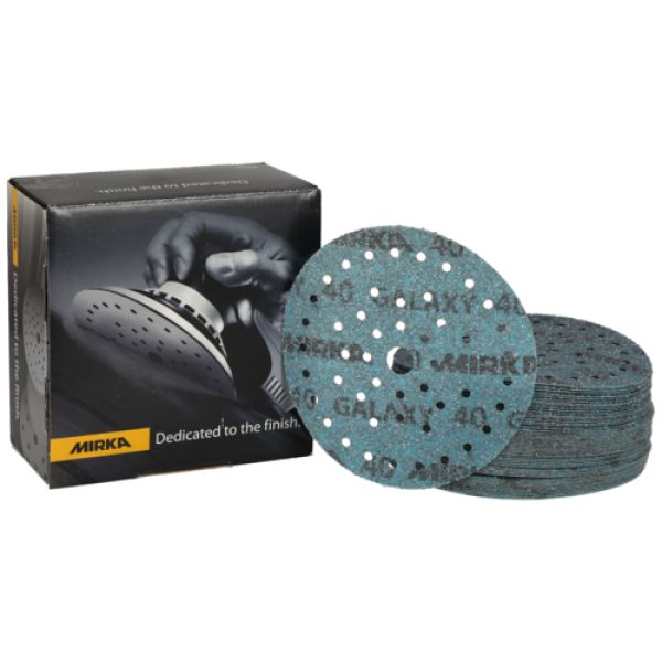 MIRKA Galaxy - Scheiben Ø150 mm, P40, GRIP, Multifit, 1 VPE = 50 Stück