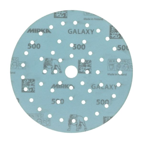 MIRKA Galaxy - Scheiben Ø150 mm, P500, GRIP, Multifit, 1 VPE = 50 Stück