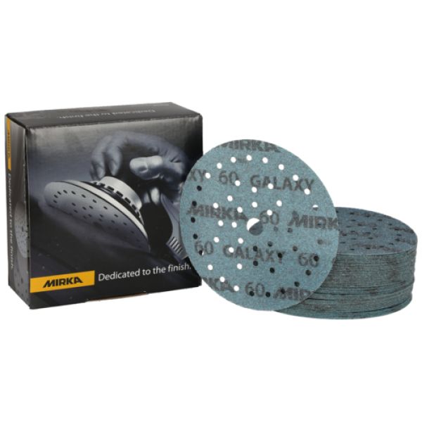 MIRKA Galaxy - Scheiben Ø150 mm, P60, GRIP, Multifit, 1 VPE = 50 Stück