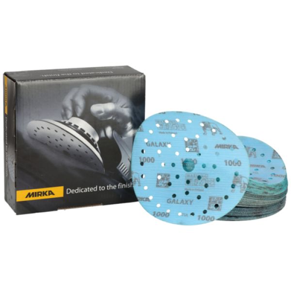 MIRKA Galaxy - Scheiben Ø150 mm, P1000, GRIP, Multifit, 1 VPE = 50 Stück