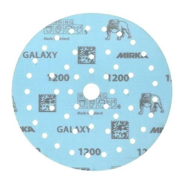 MIRKA Galaxy - Scheiben Ø150 mm, P1200, GRIP, Multifit, 1 VPE = 50 Stück