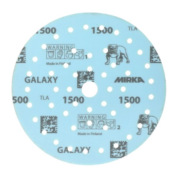MIRKA Galaxy - Scheiben Ø150 mm, P1500, GRIP, Multifit, 1 VPE = 50 Stück
