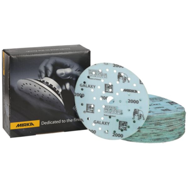 MIRKA Galaxy - Scheiben Ø150 mm, P2000, GRIP, Multifit, 1 VPE = 50 Stück