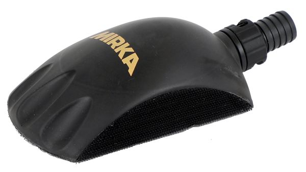 Mirka Handblock mit Absaugung "Roundy"  150mm, GRIP 34-Loch: VPE: 1 Stck/Pck