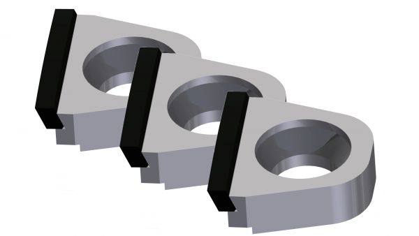 AIGNER DP-Wechselschneiden für  „KONSTANTIN“; für Kopf Ø125mm; 1 VPE = 8 Stck