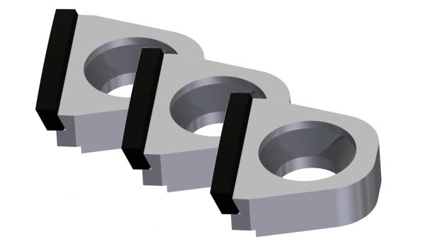 AIGNER DP-Wechselschneiden für  „KONSTANTIN“; für Kopf Ø125mm; 1 VPE = 18 Stck