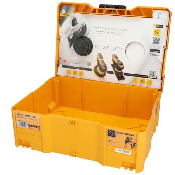 MIRKA DEOS II Elektro Schwingschleifer im Case, 383CV 70x198mm 3,0 Hub, 1 VPE = 1 Stück (nur in D lieferbar)