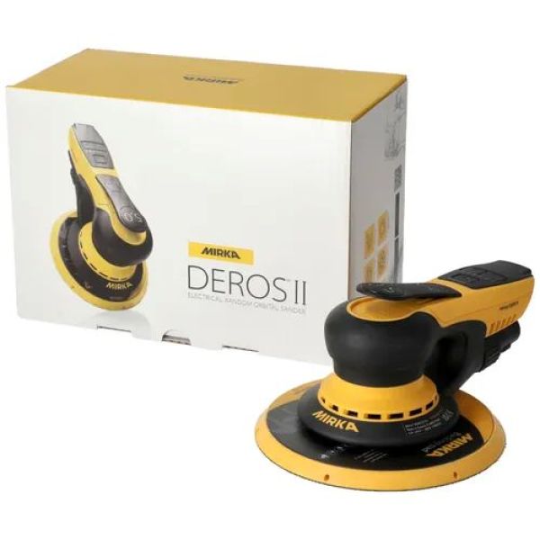 Mirka DEROS II 750CV Elektro-Exzenterschleifer mit Vibrationssensor Ø 175 mm; 5,0 mm Hub;  1 VPE = 1 Stück (nur in D lieferbar)