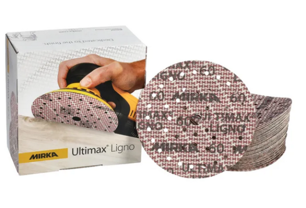 MIRKA Ultimax Ligno, Schleifscheiben Ø150mm, Multifit, K100, 1 VPE = 100 Stück