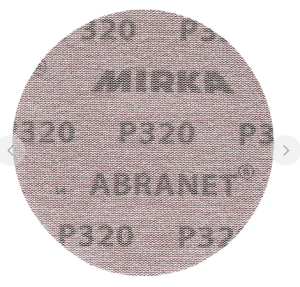 Mirka Abranet Schleifscheiben Ø125 mm P150 Gitternetz; VPE: 50 Stck/Pck