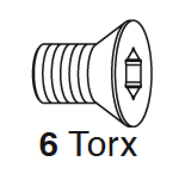 CMT M2,5x3x4,5mm Torxschraube; 1 VPE = 1Stck