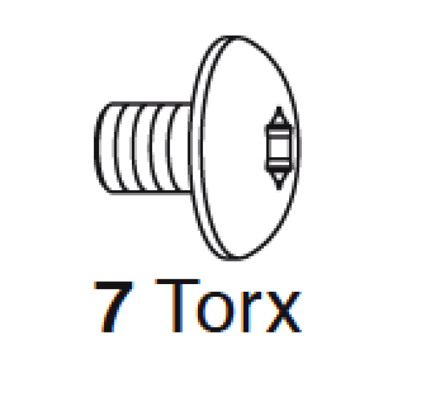 CMT M4x6x8mm Torxschraube; 1 VPE = 1Stck