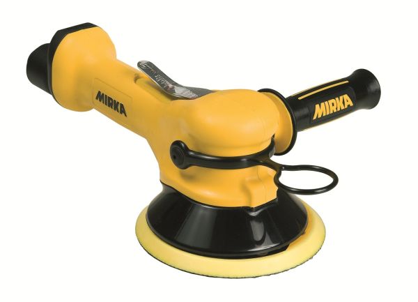 Mirka Zweihand-Exzenter Druckluft ROS2610CV Ø150 mm, 52-Loch,  10,0mm Hub (Zentralabsaug.);  VPE: 1 Stck/Pck (nur in D lieferbar)